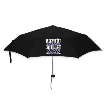 Annonce grossesse. bientôt Sœur Juillet 2023.soeur - Parapluie standard - noir - Devant