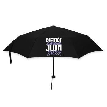 Annonce grossesse. bientôt Sœur Juin 2023.soeur - Parapluie standard - noir - Devant
