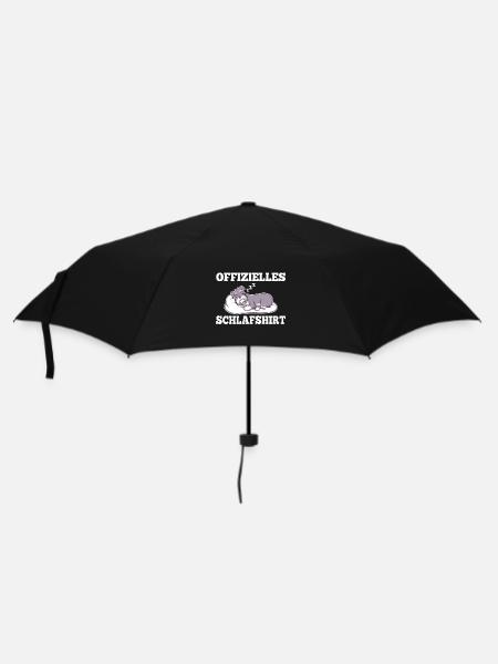Offizielles schlafshirt Schnauzer - Regenschirm (klein) - Schwarz
