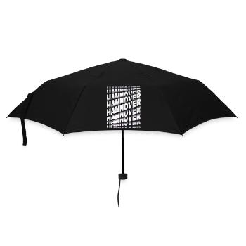 Hanover Allemagne City Font Skyline Accueil - Parapluie standard - noir - Devant