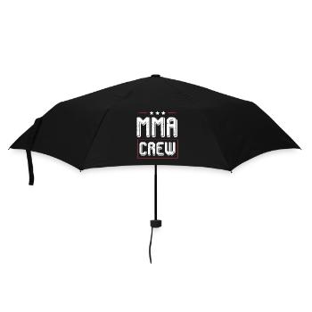 Mma Crew - Regenschirm (klein) - Schwarz - Vorne