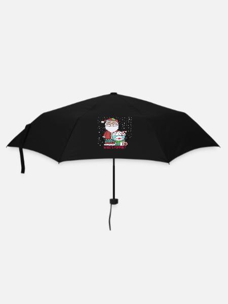 Qu'est-ce que Poppin Santa - Parapluie standard - noir