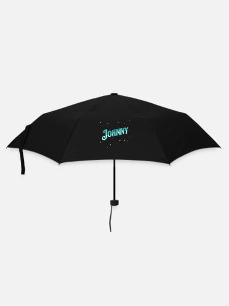 Le prénom de Johnny personnalisé - Parapluie standard - noir