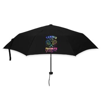 Funny Sports Fan Player Coach Le tennis est à moi - Parapluie standard - noir - Devant