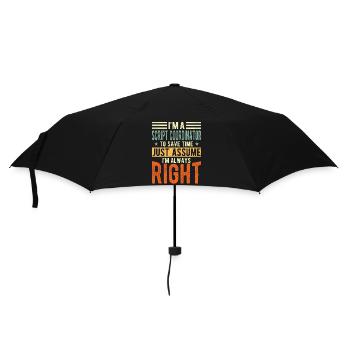 Script Coordinator - Umbrella (small) - black - Front