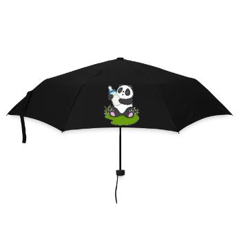 Lait pour biberon Panda - Parapluie standard - noir - Devant
