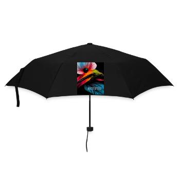 Un slogan inspirant et motivant pour vous - Parapluie standard - noir - Devant