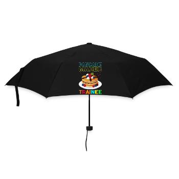 Pancakes Pancake Pancake Gift - Umbrella (small) - black - Front