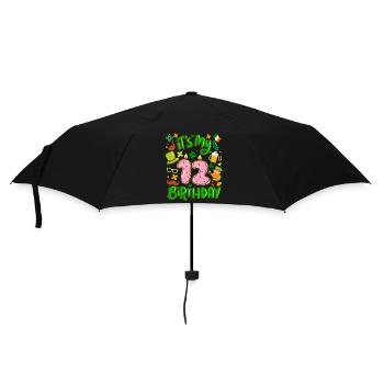 C’est mon beignet de vacances de 12 ans. - Parapluie standard - noir - Devant