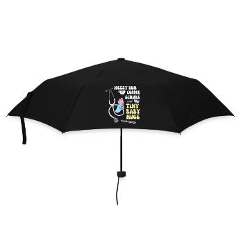 Midwife Midwives Baby Obstetrician Gift - Umbrella (small) - black - Front