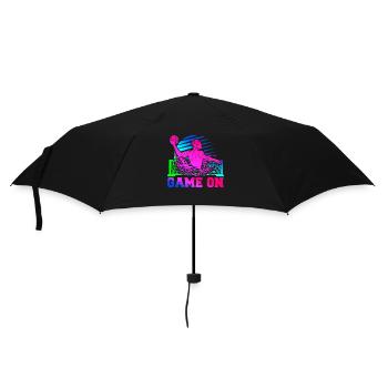 Water Polo Retro 80s 90s Game On - Parapluie standard - noir - Devant