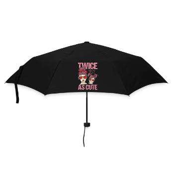 Twice as Cute Daughter Mom Sunglasses Headband - Umbrella (small) - black - Front