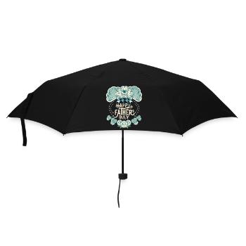 Father's Day, mysticism and magic, all-seeing eye - Umbrella (small) - black - Front