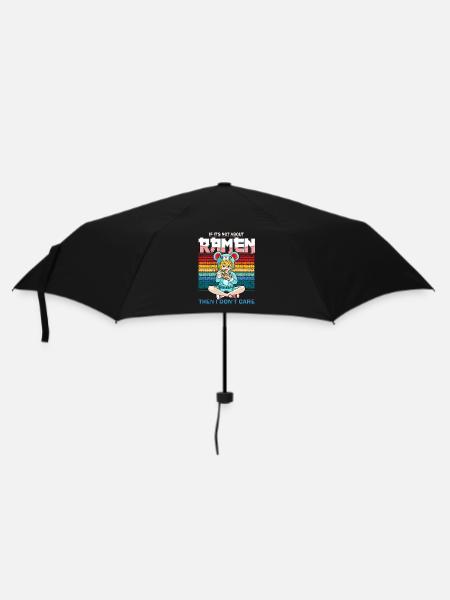 Drôle de style kawaii Ramen Lover Girls - Parapluie standard - noir