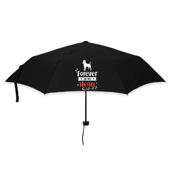Irish Terrier Forever in My Heart - Umbrella (small) - black - Front