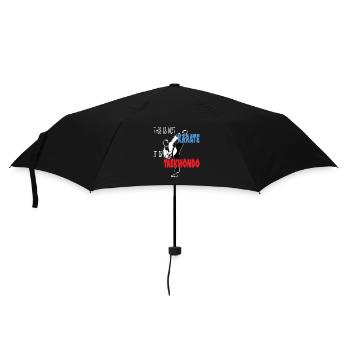This is Taekwondo Cool Korean Martial Arts - Umbrella (small) - black - Front