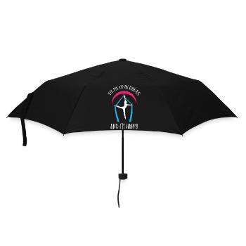 Air winner. Air silk - Umbrella (small) - black - Front