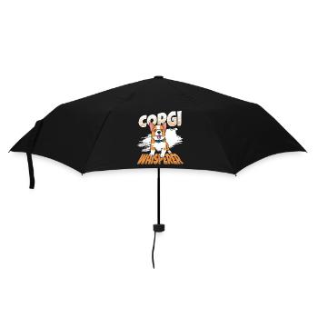 Corgi Chien Corgis Welsh-Corgi Puppy Sweet-Corgi Ha - Parapluie standard - noir - Devant