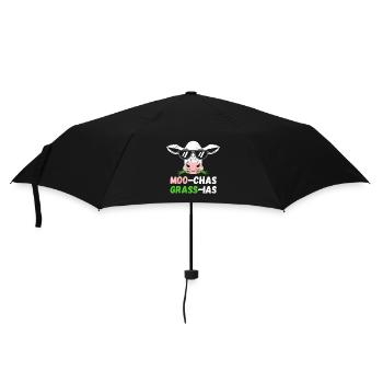 Moo chas Grass ias - Parapluie standard - noir - Devant