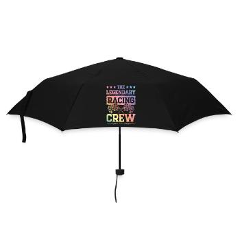 Équipage de course - Parapluie standard - noir - Devant