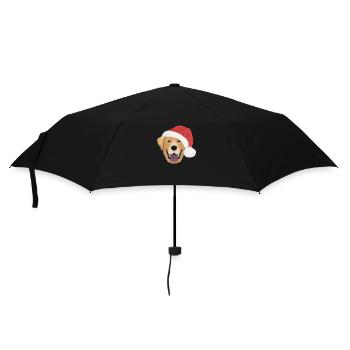 Joyeux Noël Labrador - Parapluie standard - noir - Devant