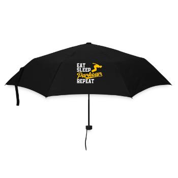 Parkour Gift Freerunning Parkour Runner - Umbrella (small) - black - Front