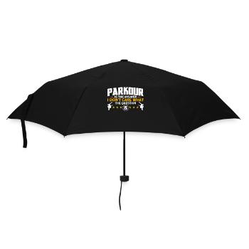 Parkour Gift Freerunning Parkour Runner - Umbrella (small) - black - Front
