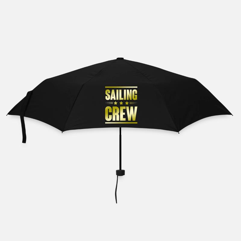 Sailing Crew - Regenschirm (klein) - Schwarz