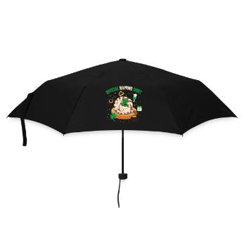 Official Napping Shirt Sleepy Cat St. - Umbrella (small) - black - Front