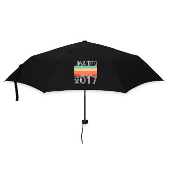 Limited Edition Retro 2017 - Umbrella (small) - black - Front