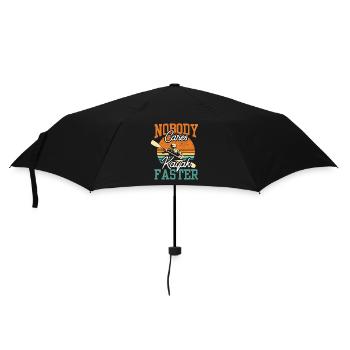 No one cares kayak faster nobody cares - Umbrella (small) - black - Front