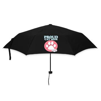 Cat Mama Cat Owner Cat Gift - Umbrella (small) - black - Front
