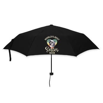 Deutsch Setter Chien - Parapluie standard - noir - Devant