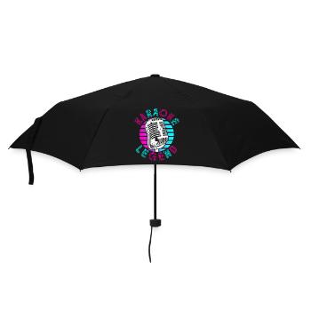 Karaoke Singer Karaoke Legend - Umbrella (small) - black - Front