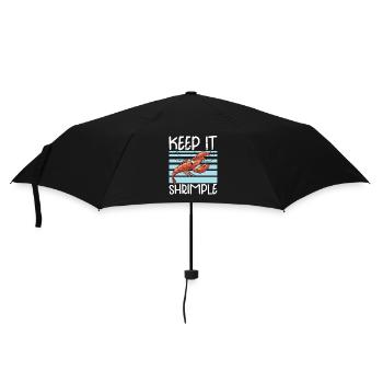 Prawns Seafood Favorite Food - Umbrella (small) - black - Front