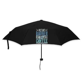 Dicton de café Buchalter - Parapluie standard - noir - Devant