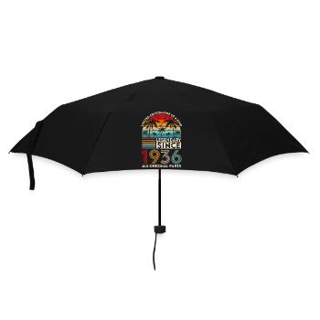 Légendaire Depuis 1936 Toutes Les Pièces D'origine - Parapluie standard - noir - Devant