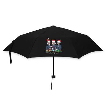 Washington July 4 Founding American - Umbrella (small) - black - Front