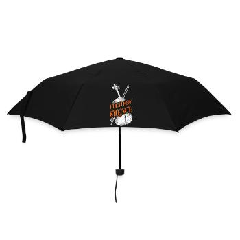 Violon Violoniste Vintage I Destroy - Parapluie standard - noir - Devant