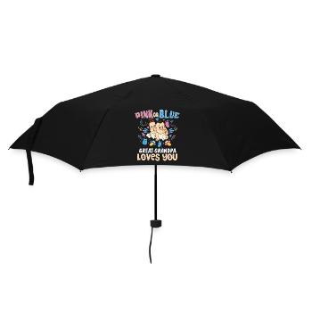 Rose ou Bleu L’arrière-grand-père t’aime le mieux - Parapluie standard - noir - Devant
