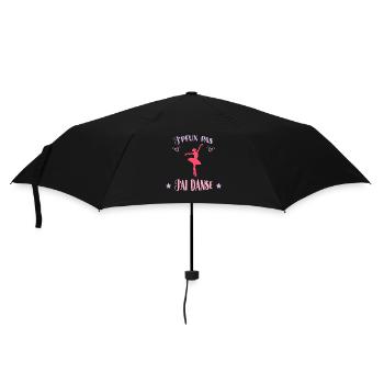 J'Peux Pas J'ai Danse Idée Cadeau Danseuses - Parapluie standard - noir - Devant