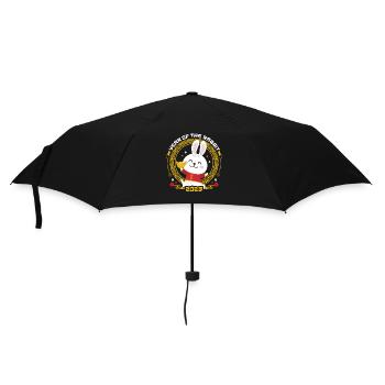 New Years Of The Rabbit 2023 Fengshui More Getting - Umbrella (small) - black - Front