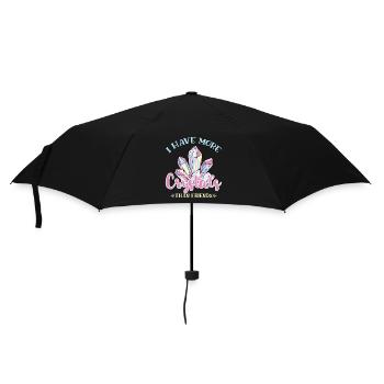 Crystal Healing Crystals and Stones - Umbrella (small) - black - Front
