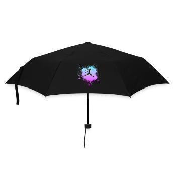 parkour - Umbrella (small) - black - Front