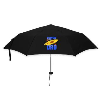 Kajak Vater Kajakfahrer Kajakfahren Kayak Hobby - Regenschirm (klein) - Schwarz - Vorne