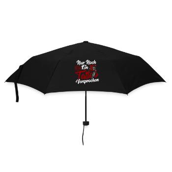 Nur Noch Ein Tattoo Versprochen Tattooists - Regenschirm (klein) - Schwarz - Vorne
