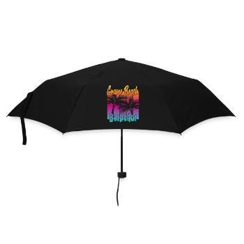 Crane Beach Barbados - Umbrella (small) - black - Front