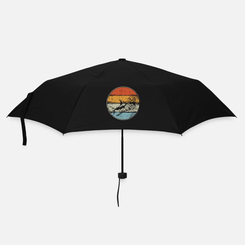 Requin vintage - Parapluie standard - noir