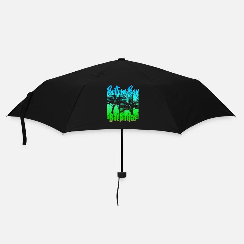 Bottom Bay Barbade - Parapluie standard - noir