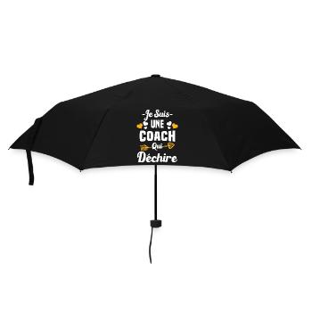 Je Suis Une Coach Qui Déchire - Parapluie standard - noir - Devant
